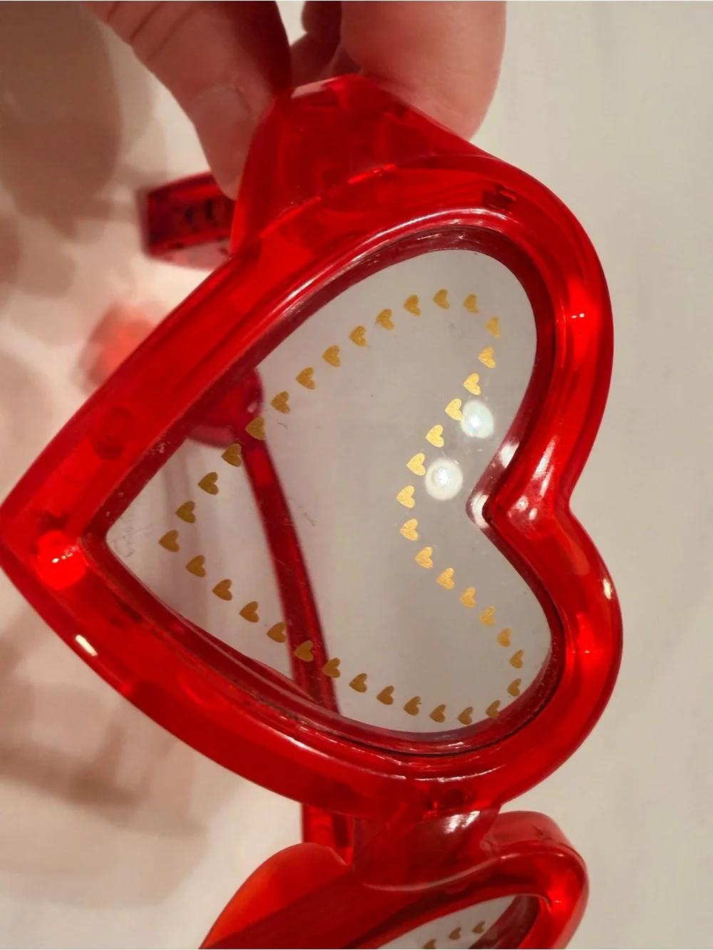 ELTON • Farewell Yellow Brick Road 2023 Tour • Red Light Up Sunglasses